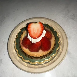 Strawberry tart