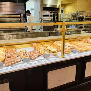 a variety of pastries