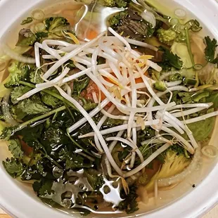 Veggie pho