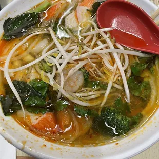 Basil Seafood Pho