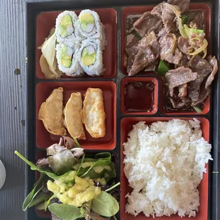 Beef Teriyaki Bento Box