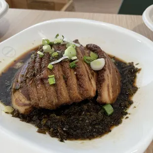 Pork Belly with Yibin Mustard
