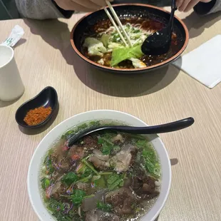 Tendon soup Chongqing noodle
