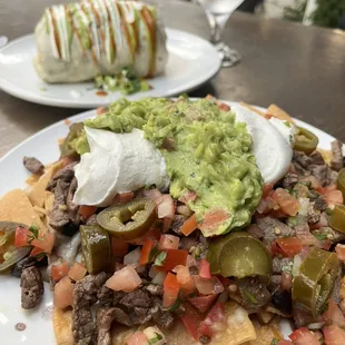 Nachos w steak!