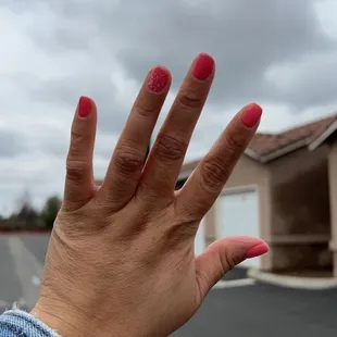 Love love love how my nails turned out!  They were super friendly and she took her time with my mani.