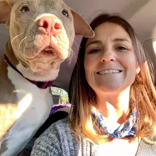 Me and Princess Pri in our new Spark!