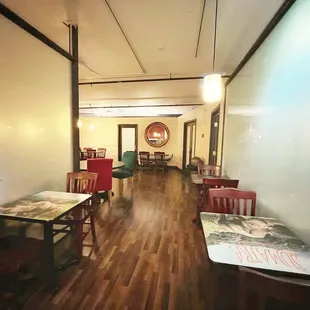 More tables! And hidden rooms...