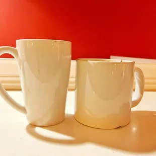 Two cups, both alike in dignity...