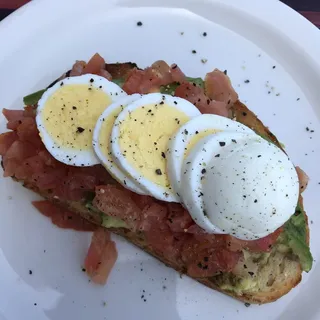 Pesto Avocado Toast