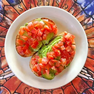 Avocado Toast - this comes with a hard boiled egg. I'm Vegan so I removed the egg. (4-15-2023) #JesseWatrous