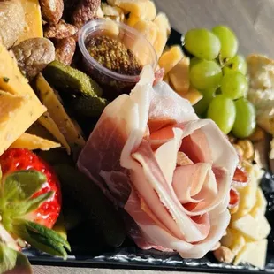 Charcuterie board sooo yummy