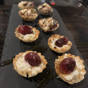 Brie &amp; Goat Bites