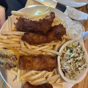 Fish &amp; slaw