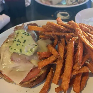 Open Faced Turkey Sandwich