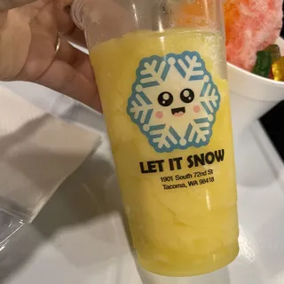 Pineapple Mango Fruit Slush