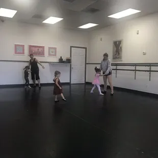 Ballet class