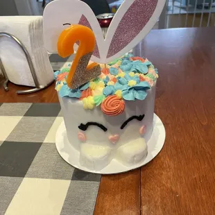 The birthday cake was beautiful. They did an amazing job.