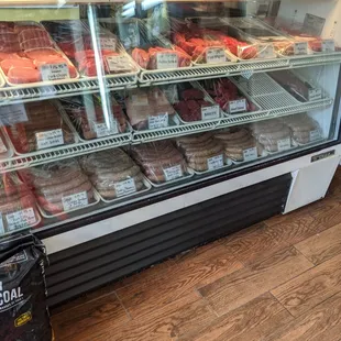 a display of meat