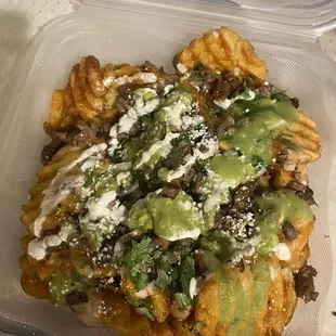 The best waffle fries EVER