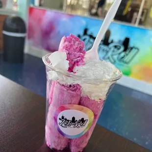 Pitaya roll