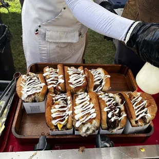 Ready to serve; hot and fresh!