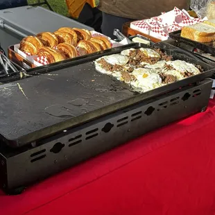 What's inside cooked fresh.