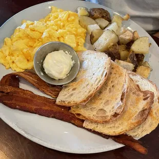breakfast plate