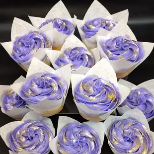 a bunch of cupcakes