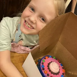 My daughters cake she got to bring home