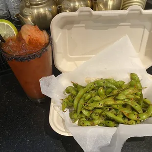 Train to Busan- Kimchi Bloody Mary is a must try!