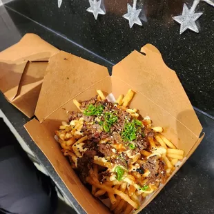 Bulgogi fries, so yummy!