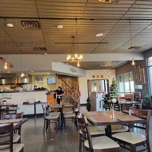 Nice open and well lit with natural light
