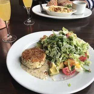 Crab Cake Salad