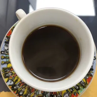 Coffee - we did the cultural coffee