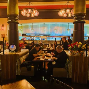 main dining area