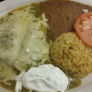 Enchiladas Verdes