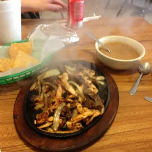 Mix Fajitas for two .
