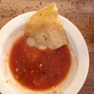 Nice and spicy salsa! Very tasty.