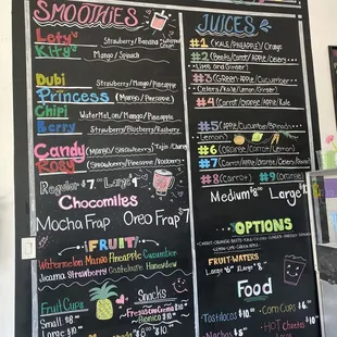 Updated Menu - 5/2023