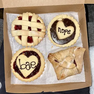 food, dessert, cupcakes