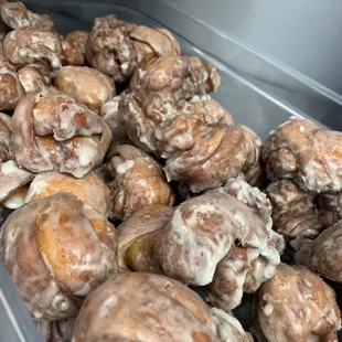 Fresh bath of Cinna-Balls! 
Is it a Cinnamon Roll? 
Is it a Ball?
No! It&apos;s a Cinna-Ball!
