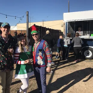 Let&apos;s All Have a Ball food truck @ Wild Acre Brewing. Corny Balls on the menu.