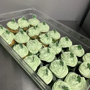 Saint Patrick&apos;s Day Cupcake Balls. These thinks sold out within minutes
