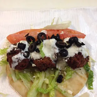 Falafel awesomeness!