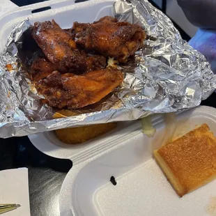 These are the baked chicken wings they have!