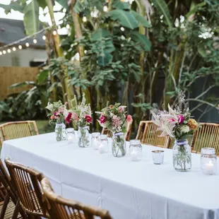 Backyard wedding