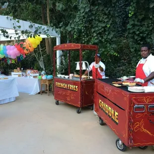 Ordered these carts for my BBQ bday carnival. All details will be posted on my blog: www.frenchtoastandwine.com