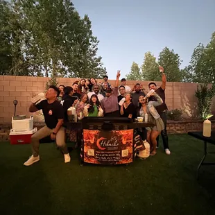 Let&apos;s Hibachi in my backyard!!!