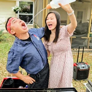 The Chef has to drink