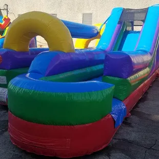 Wild Splash Combo. Water slide and slip-n-slide
